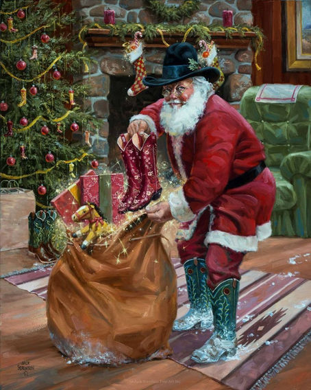 "New Boots For Christmas"