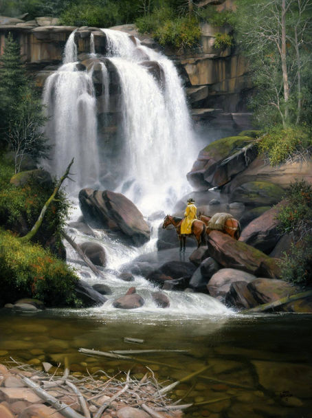 "The Thunder Of White Water"