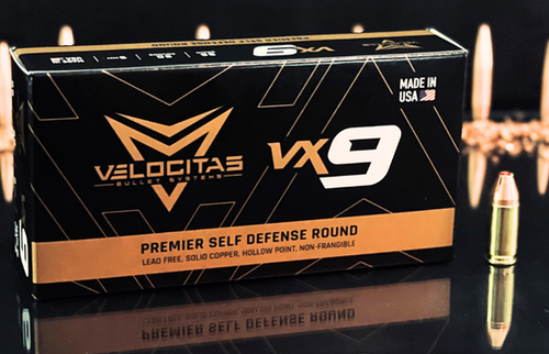 9MM VX LOADED AMMO 50CT | Velocitas Bullets