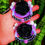 Thumbnail: Baby La Fleur Rose - Lavender, White, Black - Floral, Flower 