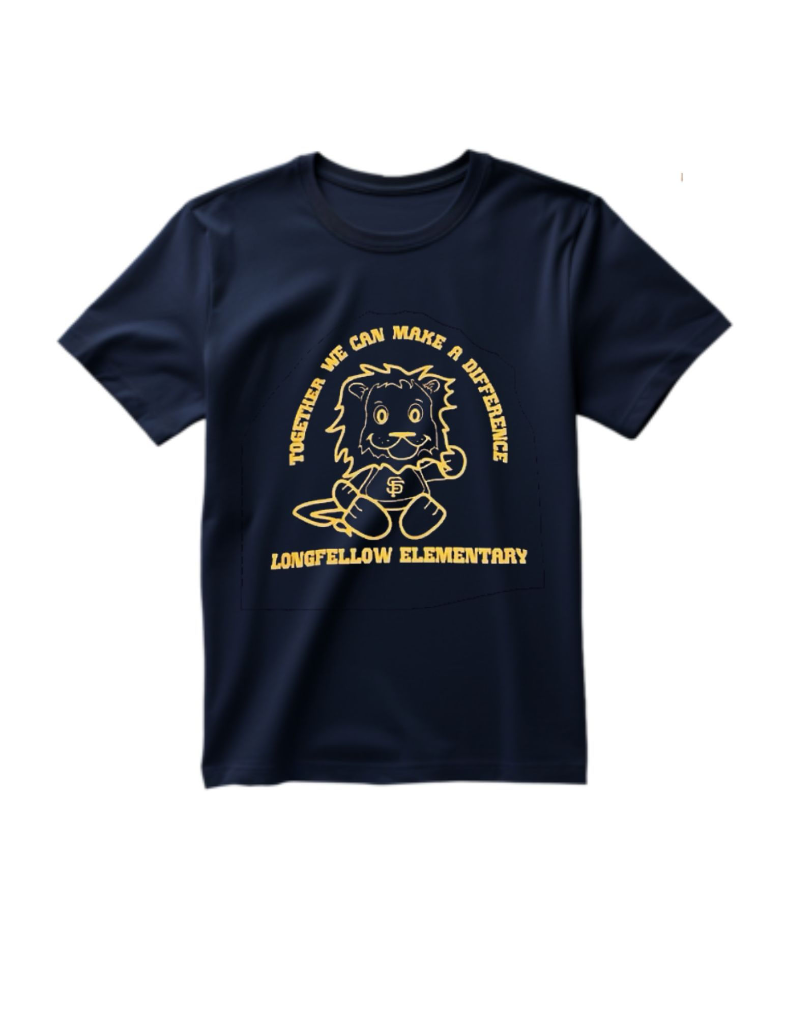 spirit gear tshirt with logo adult