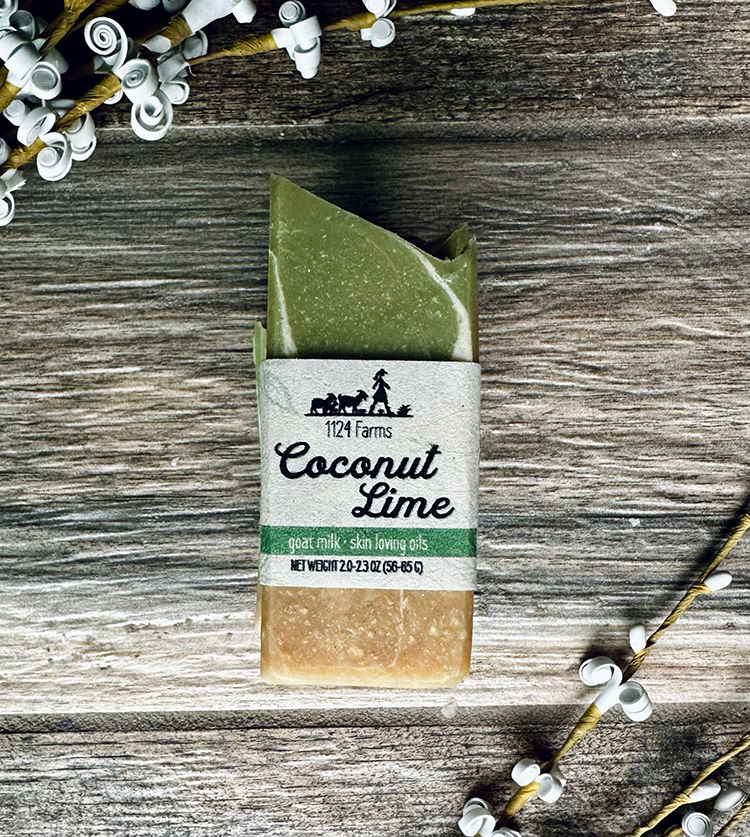 Thumbnail: Coconut Lime –  Goat Milk Soap with Kaolin Clay & Shea Butter