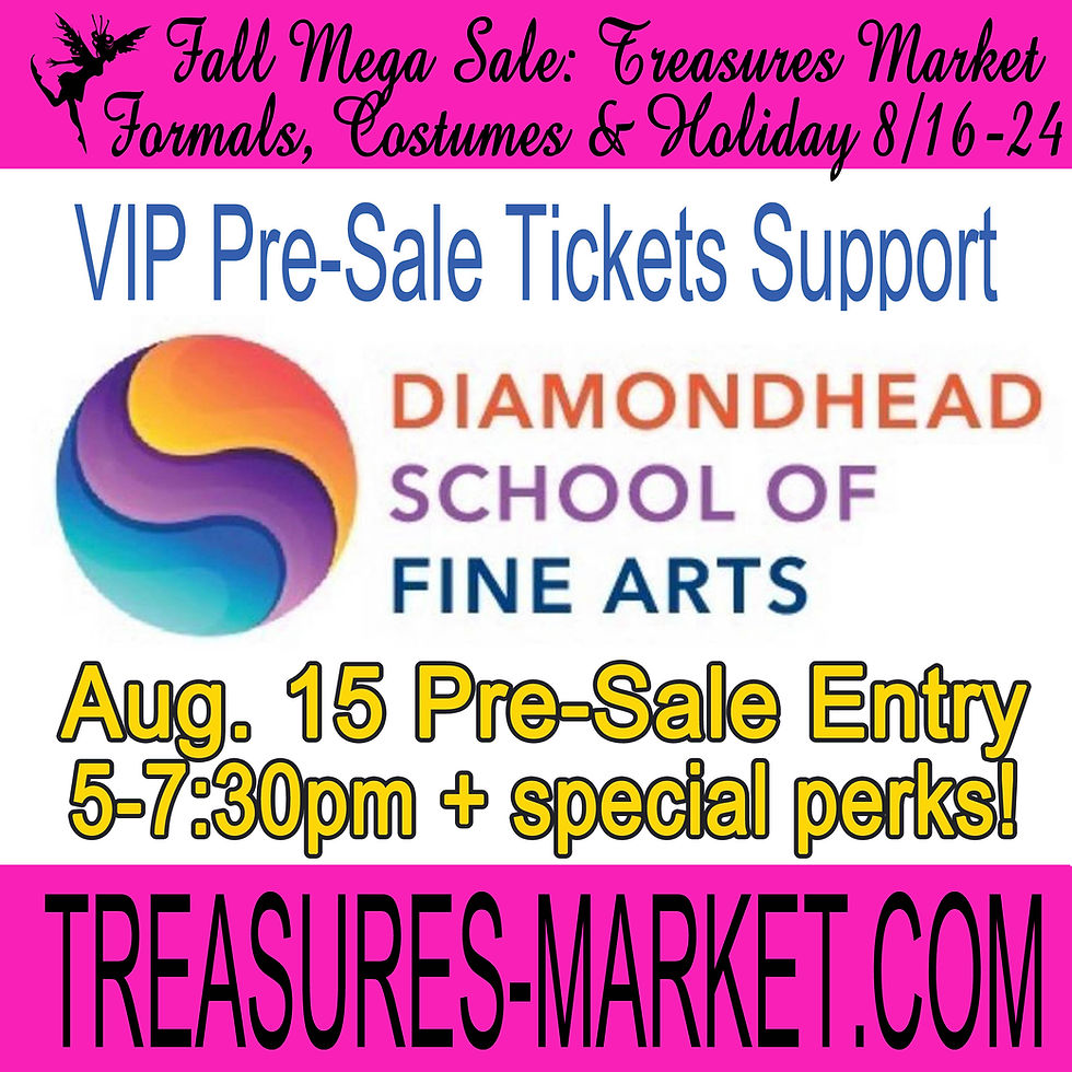 VIP Pre-Sale Fall Treasures Market