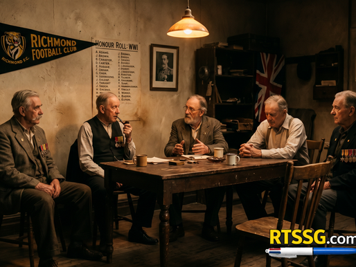 Who Kept Richmond Football Club Running Through the War Years?