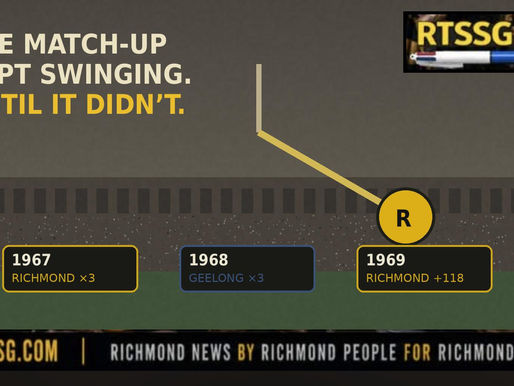 Richmond and Geelong’s seven-meeting swing from 1967 to the 118-point 1969 semi-final.
