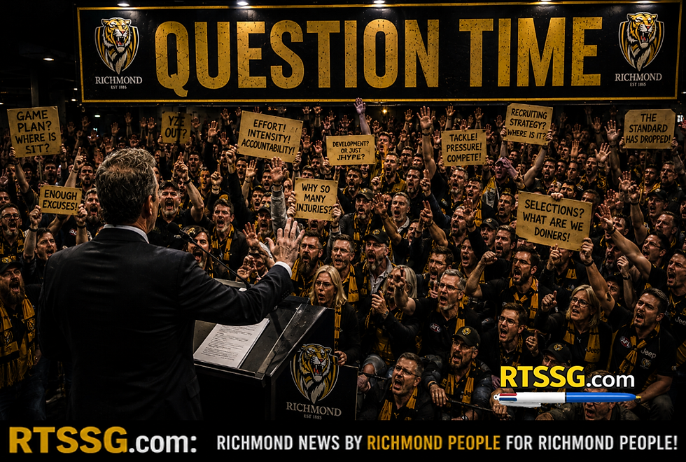 Richmond end-of-season review of Adem Yze and the Tigers football identity
