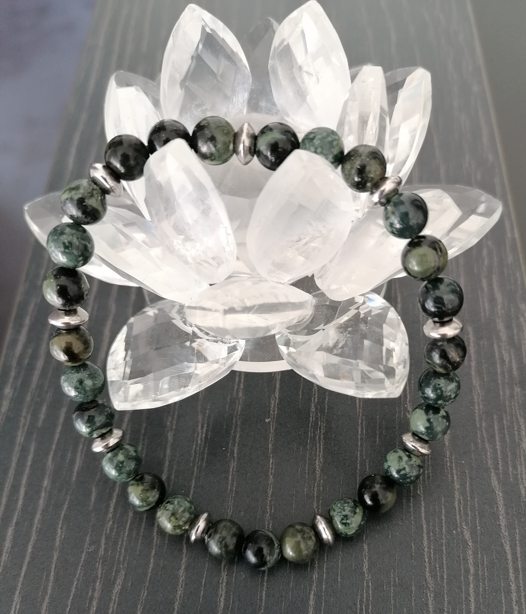 Bracelet jaspe kambaba 6mm