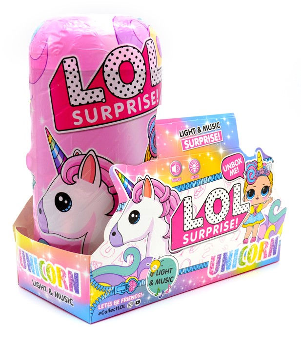 Անակնկալներով պայուսակ միաեղջյուր "LOL unicorn"