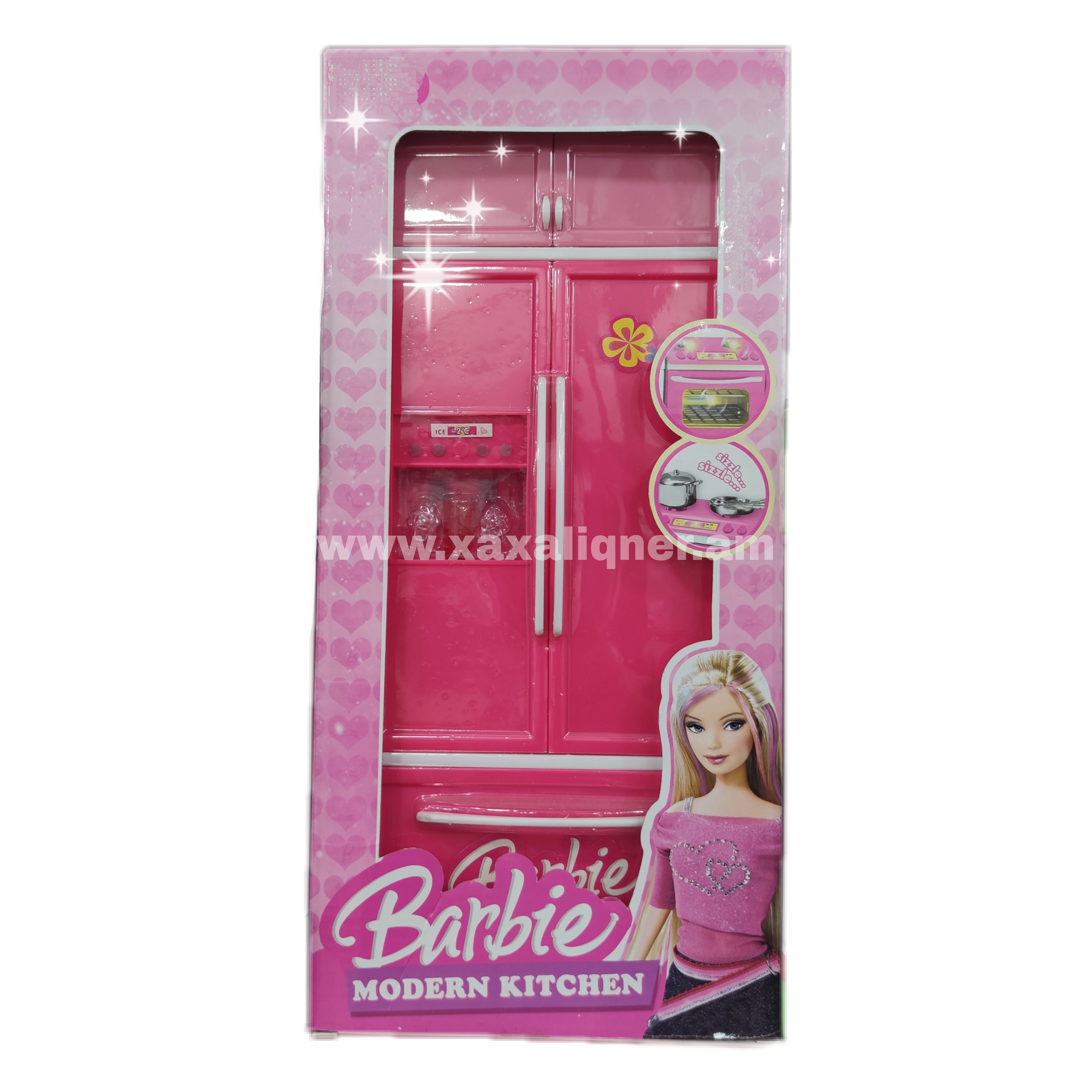 Մանկական սառնարան "Barbie modern kitchen"