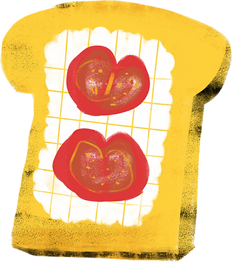 Love egg in a hole
