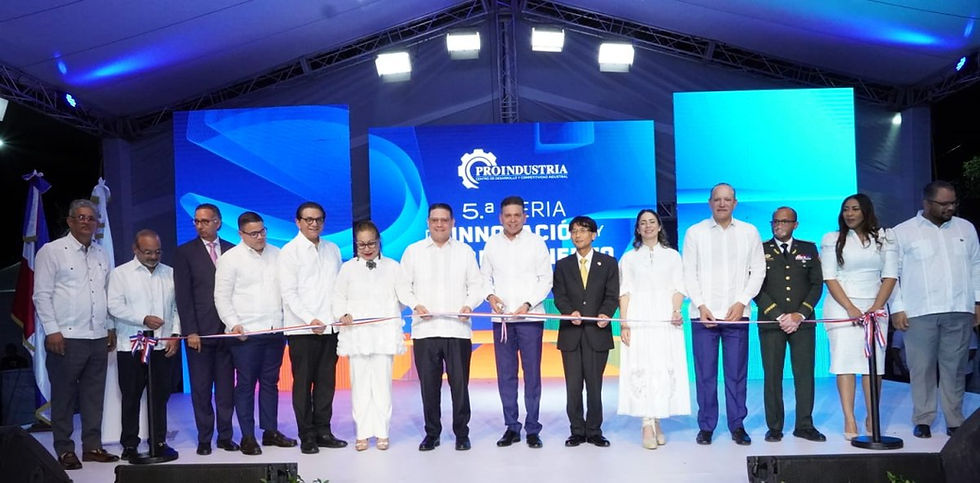 El Centro de Desarrollo y Competitividad Industrial (Proindustria) dejó inaugurada este miércoles la quinta edición de la Feria de Innovación y Emprendimiento Industrial (FIEI), en un acto que reunió a autoridades, representantes del sector productivo, la academia y el ecosistema emprendedor nacional en el Parque Central de Santiago.