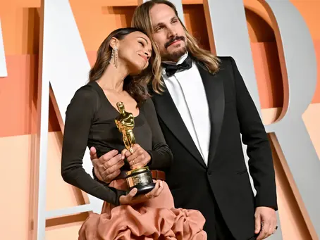 Zoe Saldaña y Marco Perego hacen historia como la primera pareja en ganar oro en el Film Olympiad