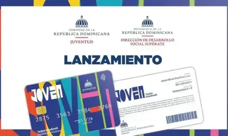 El Ministerio de la Juventud y la Dirección de Desarrollo Social Supérate lanzaron oficialmente la Tarjeta Joven con un monto de 2,500 pesos mensuales.