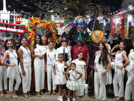 Presentan candidatas Reina Infantil del Carnaval de Santiago