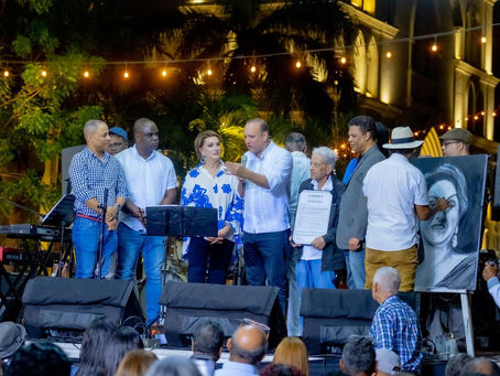 Concejo de Regidores de Santiago reconoce a Cecilia García y a Cuqui Batista durante el Festival Internacional Arte Vivo 2025
