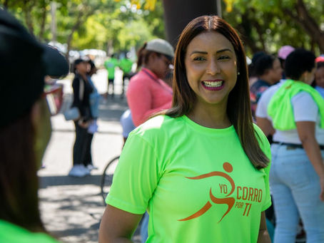 Diputada Selinée Méndez encabeza la segunda edición de la caminata “Yo Corro Por Ti 2026”