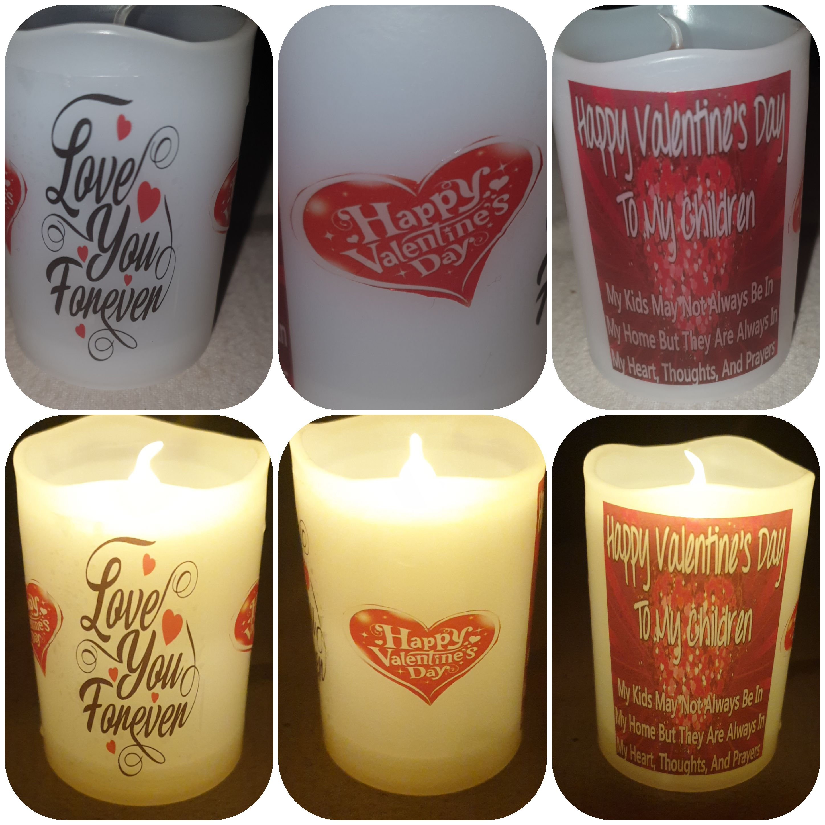 Small pillar candle 