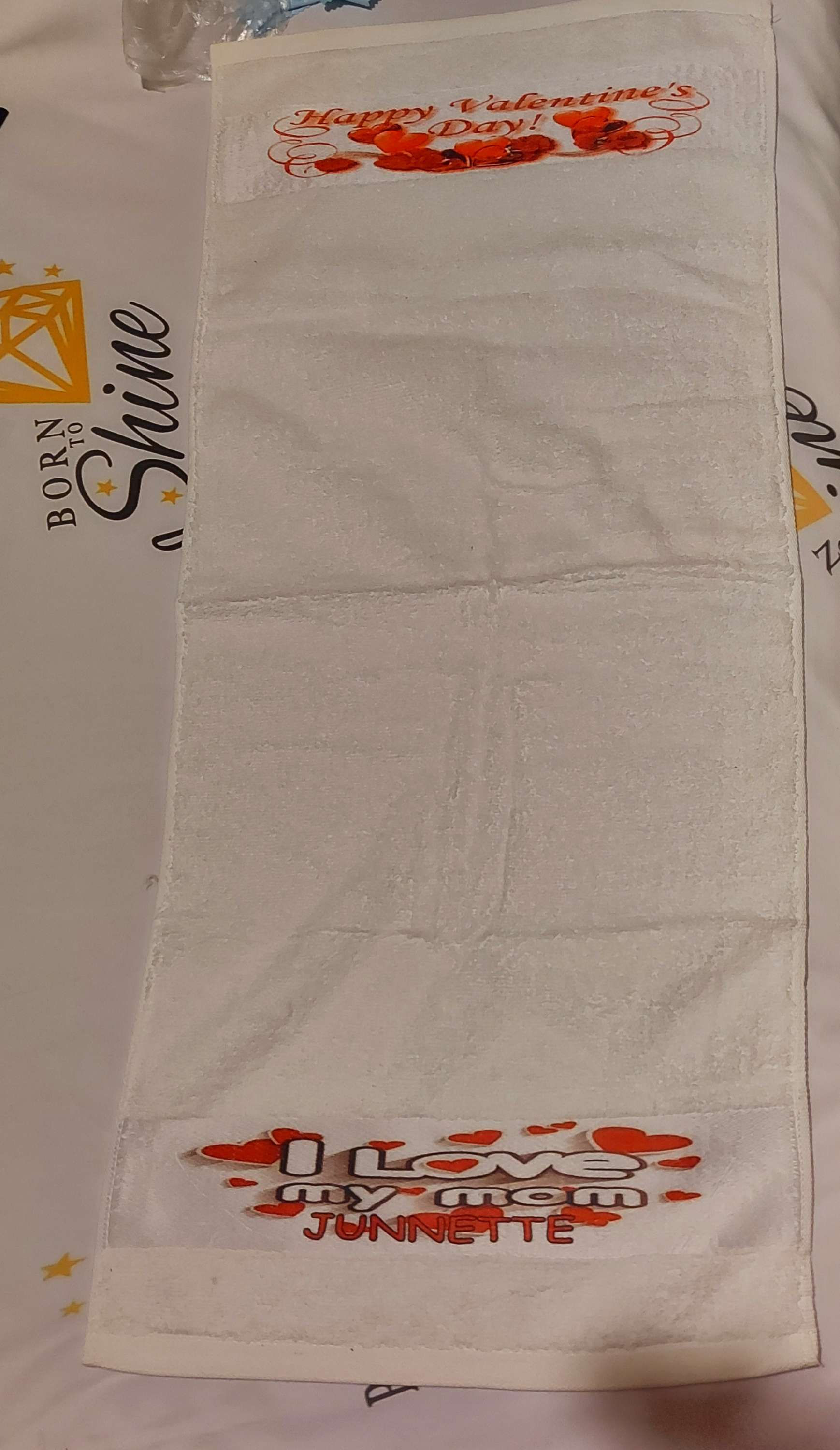 White Hand Towel
