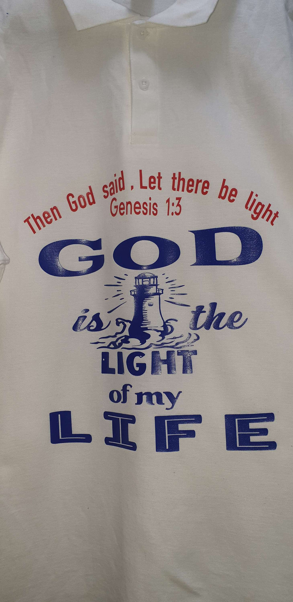 Thumbnail: T SHIRT GOD IS THE LIGHT OF MY LIFE 