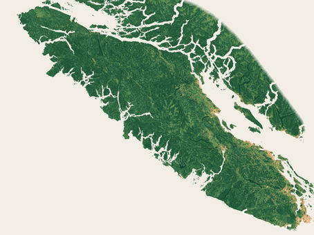 Nature (and the likeness thereof), mapped across Vancouver Island