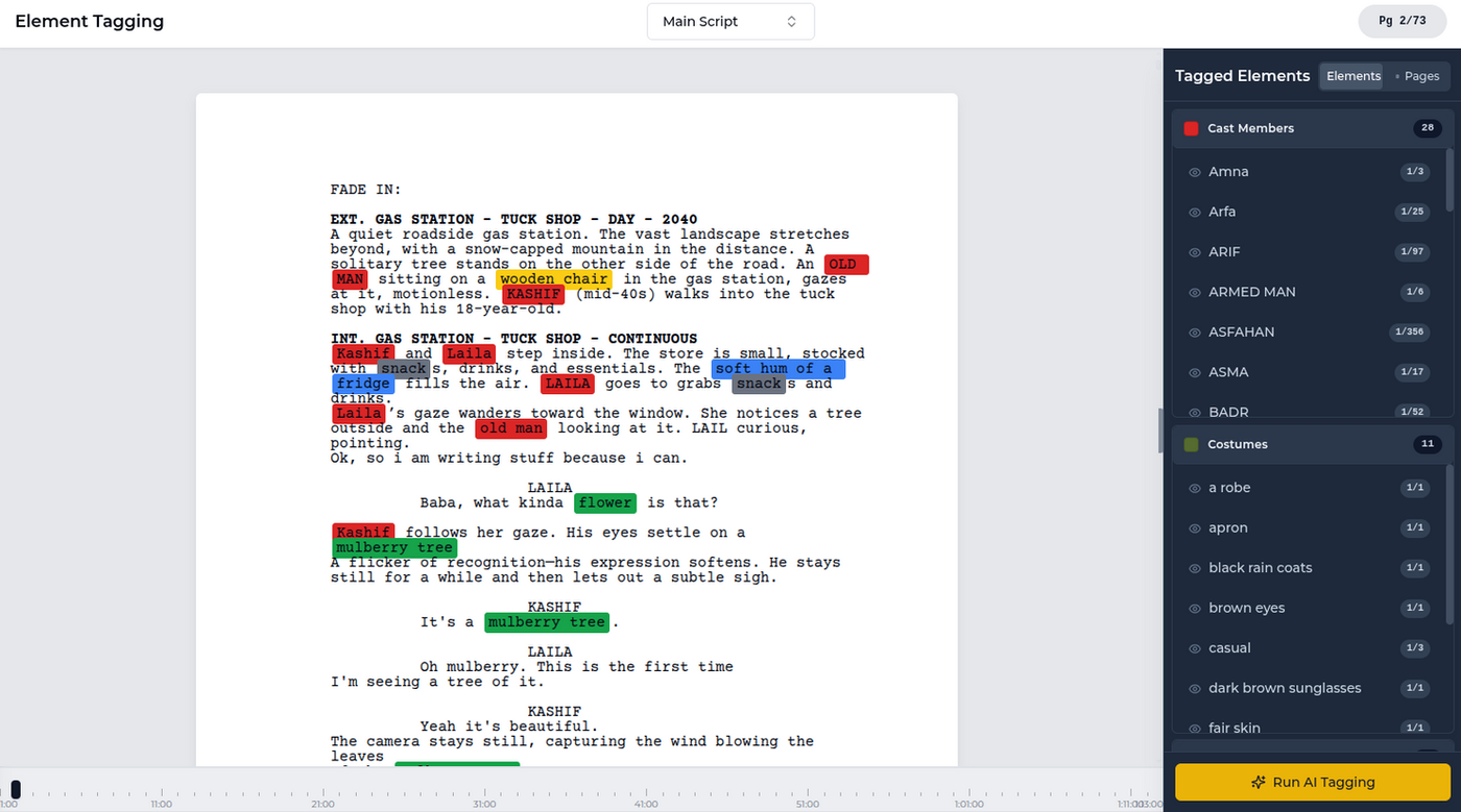 lowerated script writer