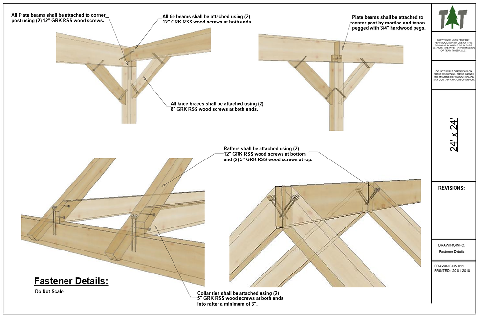 Thumbnail: 24' x 24' Barn w/Knee Wall