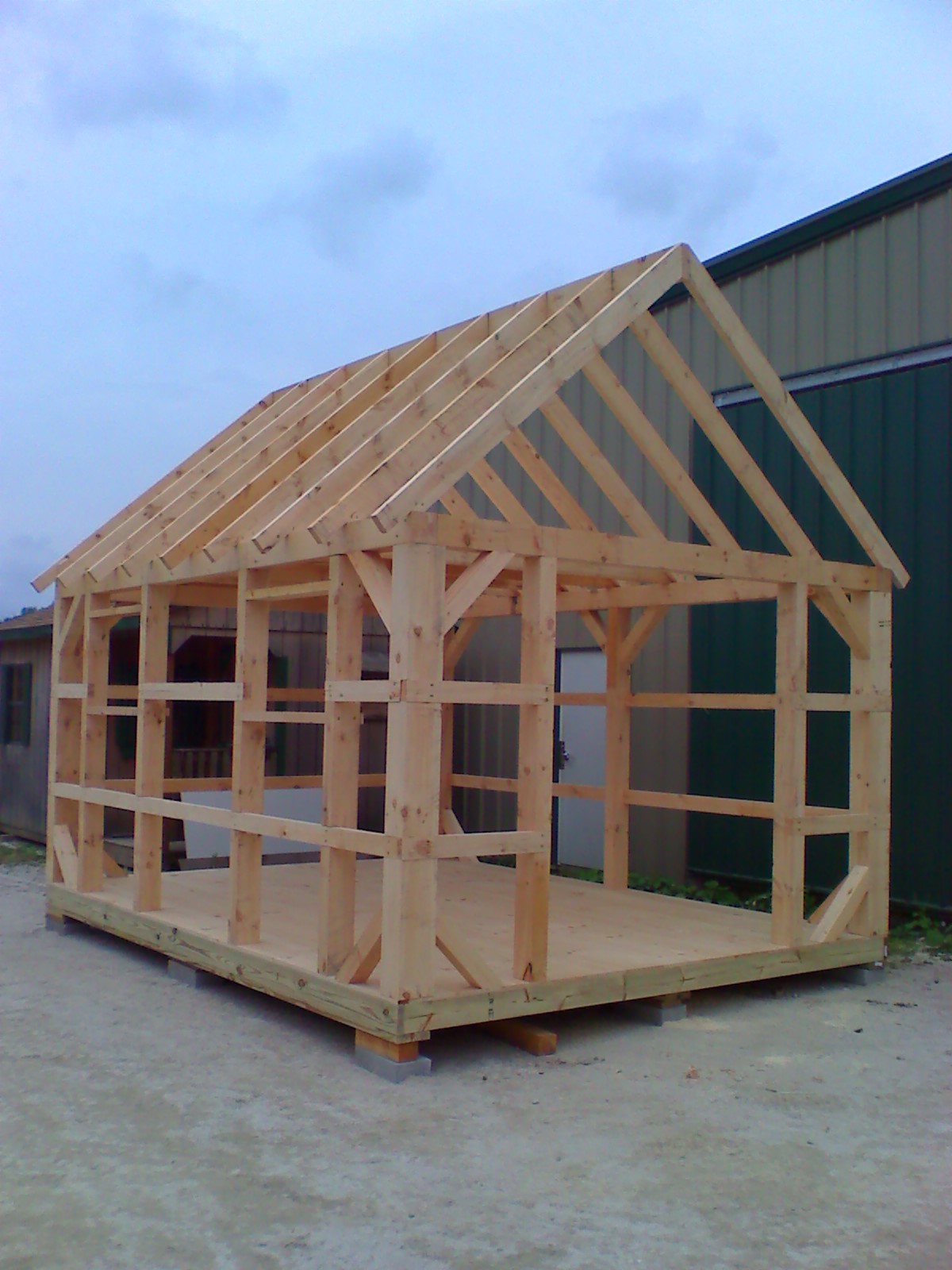 Stock Timber Frames and Finished Products Team Timber