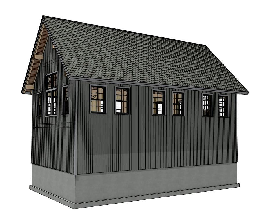 Thumbnail: 24' x 42' Salisbury Barn II