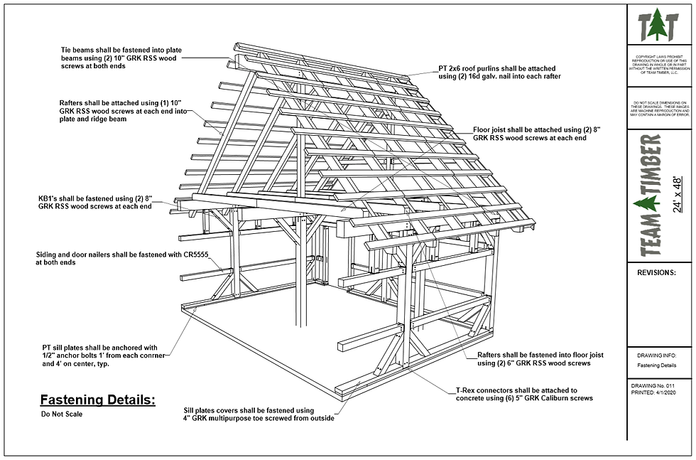 Thumbnail: 24' x 48' T-REX Barn