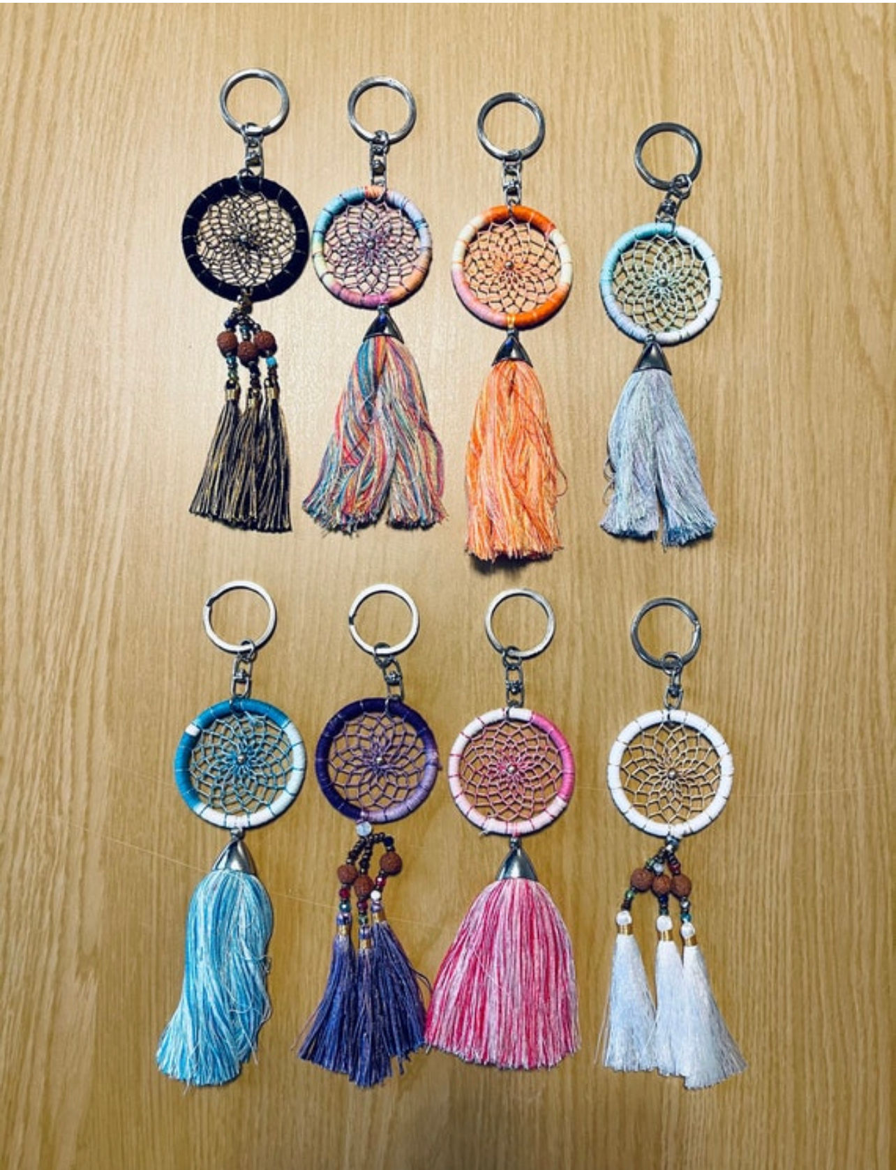 Dream catcher keyring