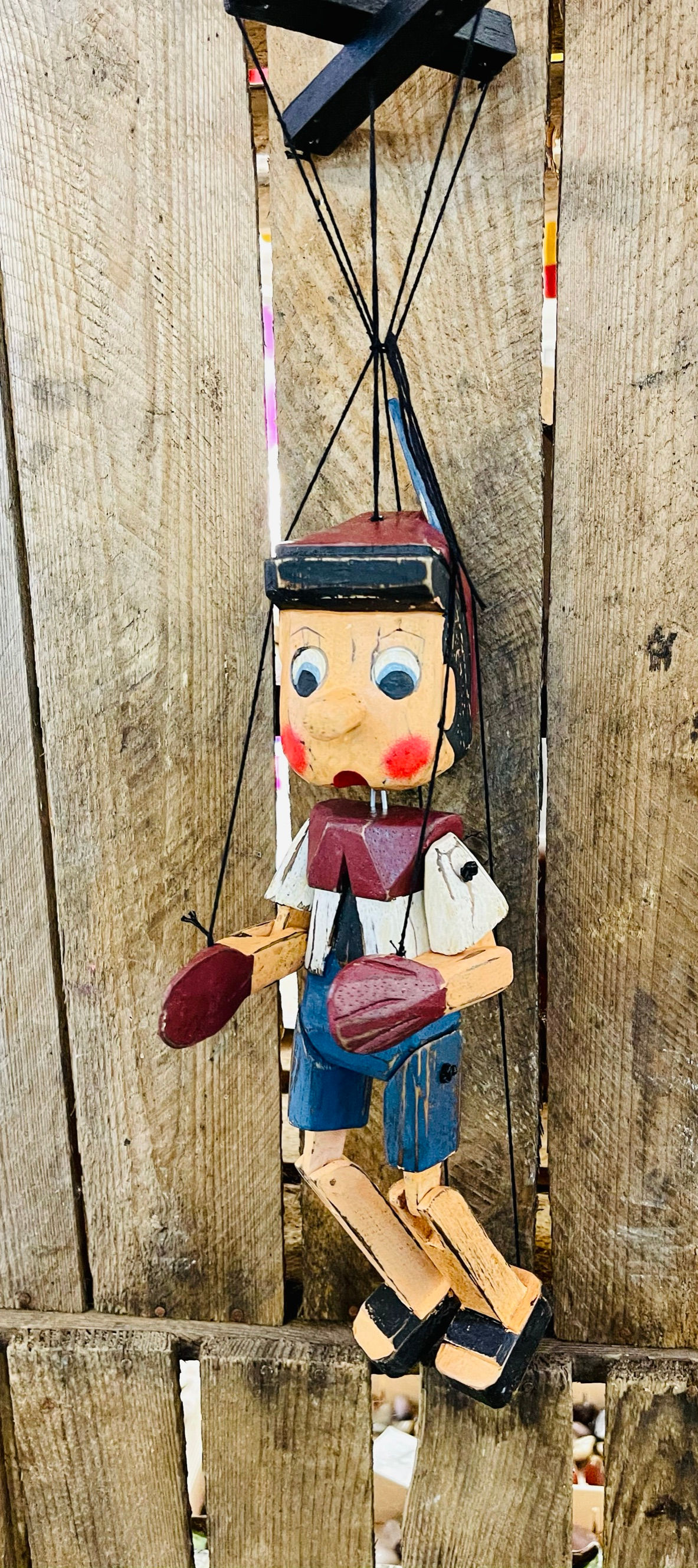 Pinocchio with strings - vintage