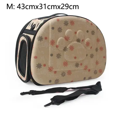 Thumbnail: Dog Carrier Bag Portable Cat Handbag Foldable Travel Pet Bag Dog Bag S/M/L
