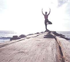 Yoga am Meer