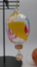 Thumbnail: Hot Air Balloon - Yellow, Red, and Blue Color Block