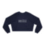 Women's Cropped Fleece Pullover — Inspired by Mayberry University
