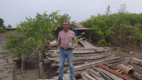 De man van het klimaat