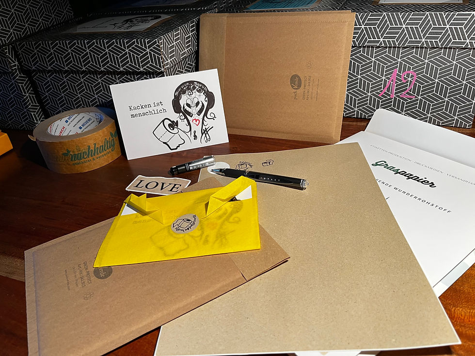 Miniaturbild: Postkarte Kacken ist menschlich