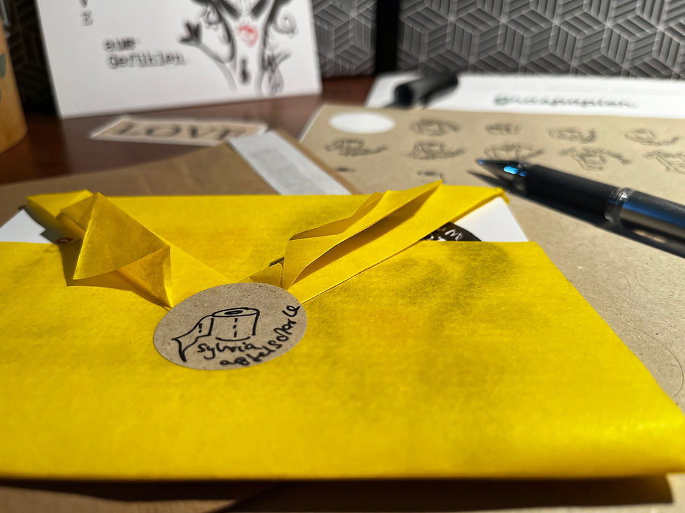 Miniaturbild: Designer-Postkarte ""Save the Art"