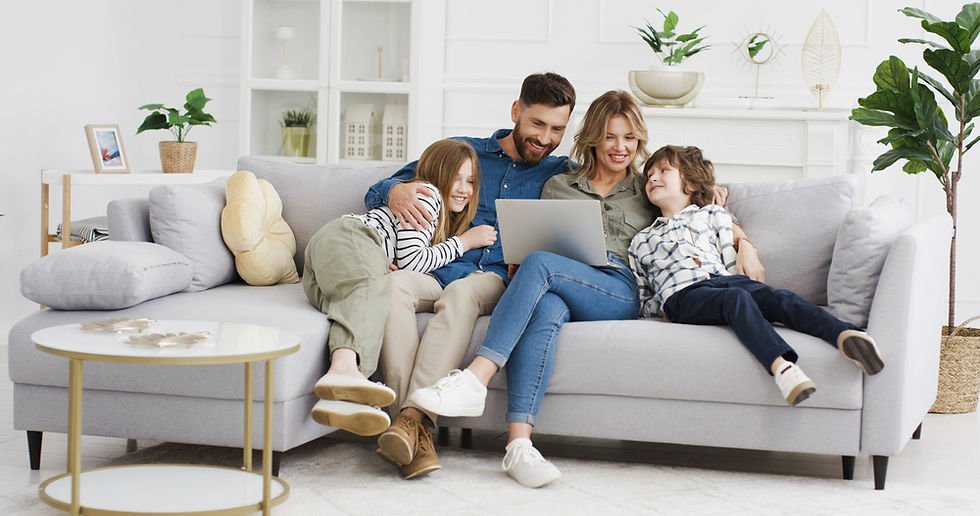 Young family in a new home because their debt is under control - The Debt Action Plan