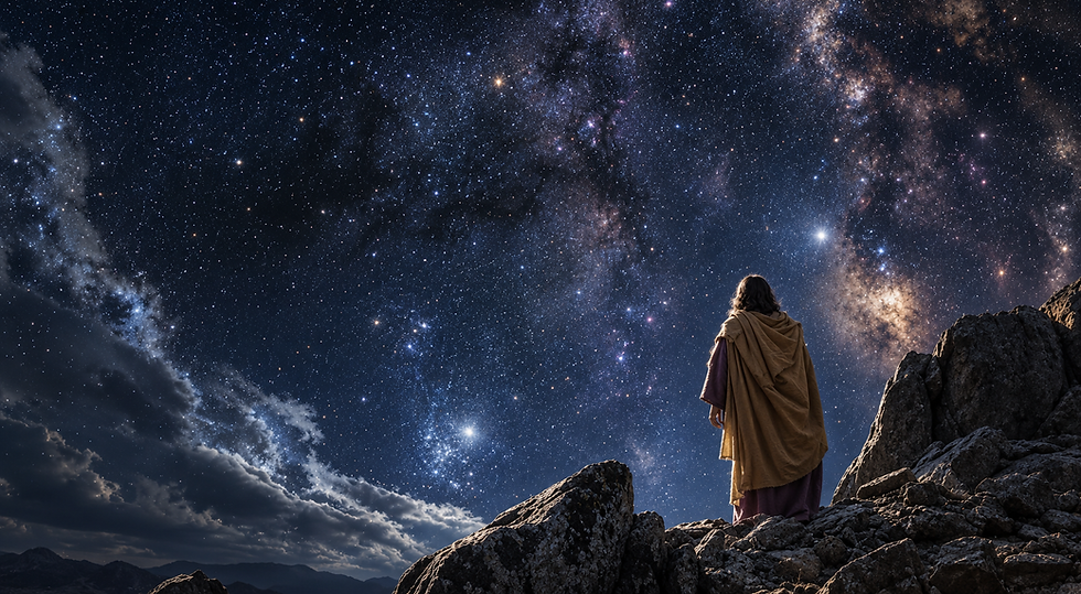 God said that Abraham’s descendants would be as numerous as the stars. Yet, he had no children.