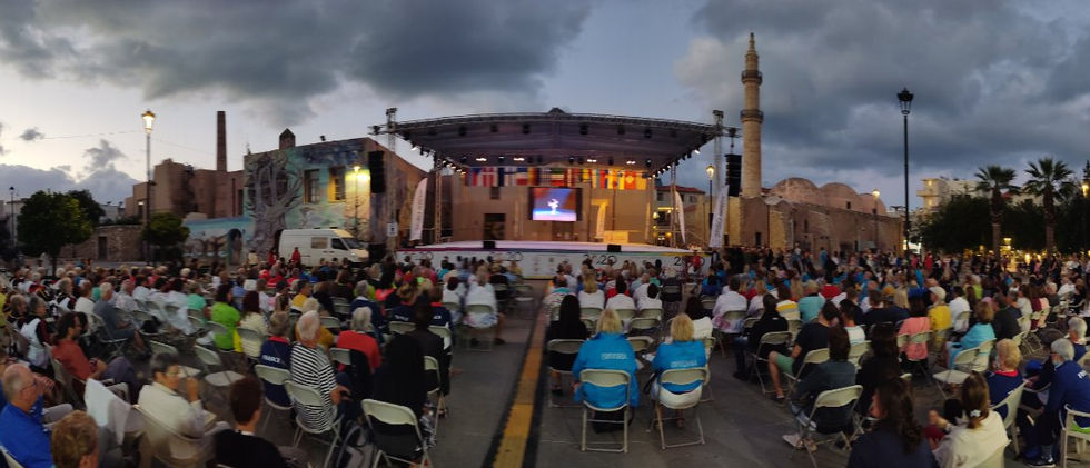 4-10-2021, City Performances, 7th Golden Age Gym Festival 2020 Rethymno, Greece