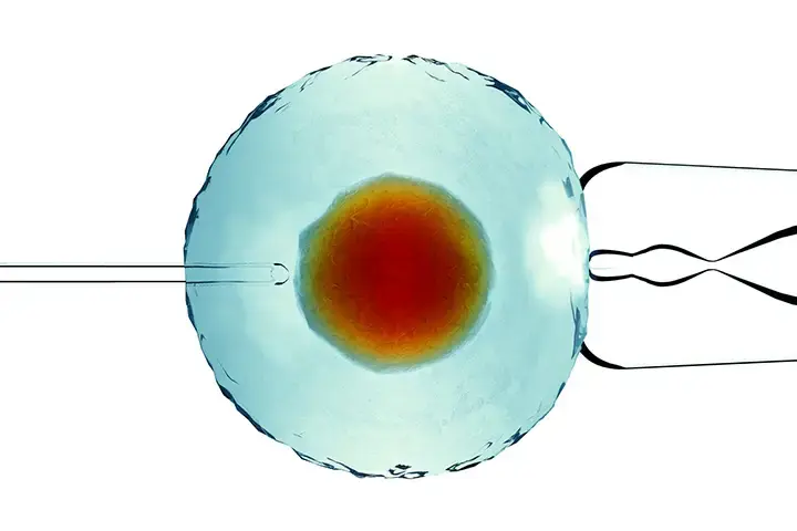 harming image of a baby in a ballet outfit, representing the joy and success of IVF treatments leading to healthy and happy outcomes.