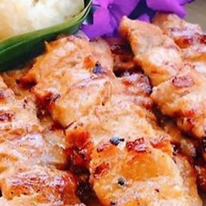 Grilled Pork Skewers (3 skewers)