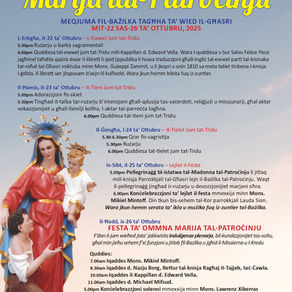 Programm tal-Festa tal-Wied