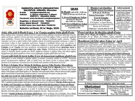 Bulletin - 25th May 2025