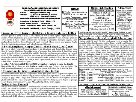 Bulletin - 15th June 2025