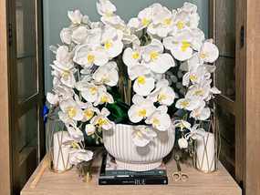 A DIY Orchid Flower Arrangement