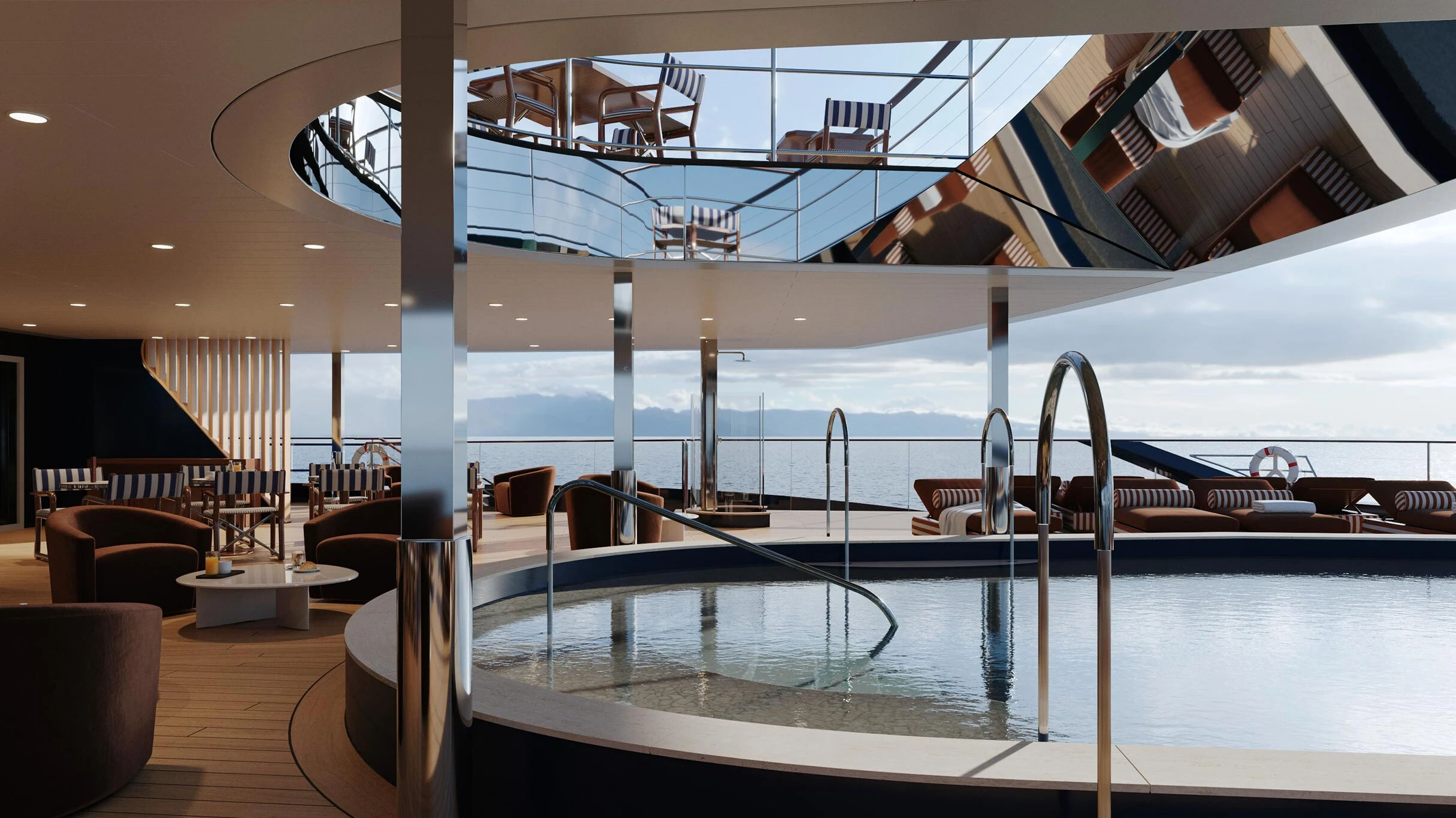 Agatha Christie Penthouse Suite has a 180 square metre terrace
