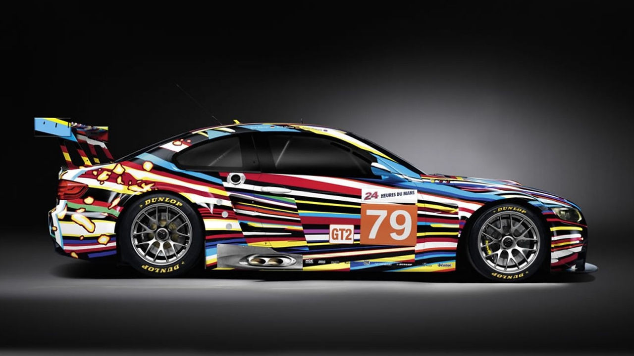 Jeff Koons’s 2010 BMW M3 GT2, the seventeenth BMW Art Car.