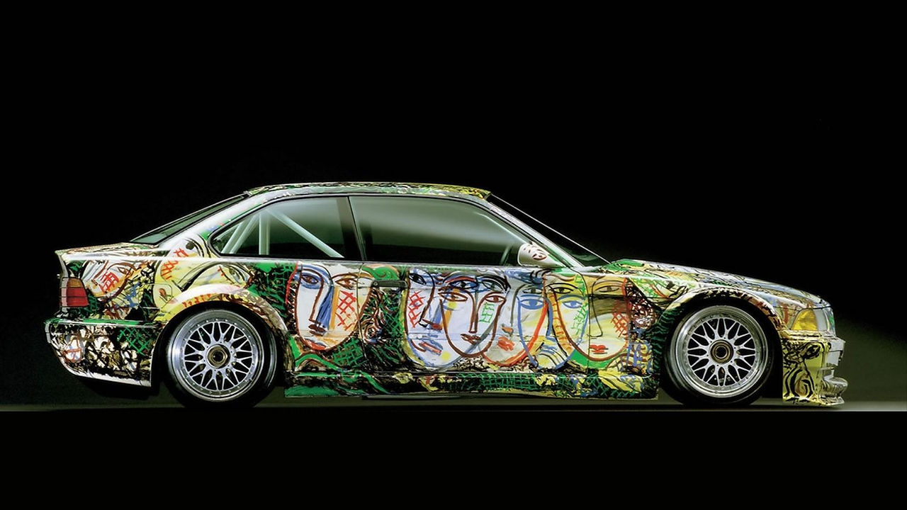 Sandro Chia’s 1992 BMW 3 Series Racing Touring Car, the thirteenth BMW Art Car.